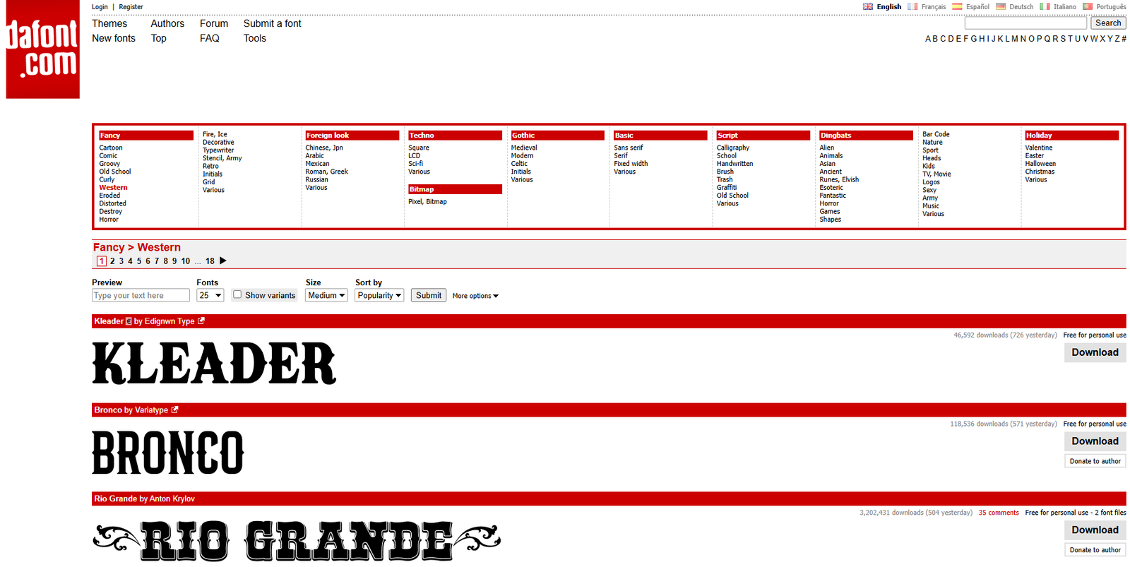 Fontlar Web Sitenize Can Katacak 10 Ücretsiz Font Kaynağı! (Font Siteleri ...